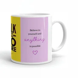 Mr UVD White & Pink Typography Printed Ceramic Glossy Mug 350 ml-picture-27
