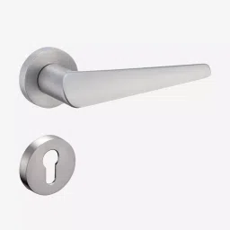 Dorset Nickel Graphite Matt Finish Door Handle Celisa image 1
