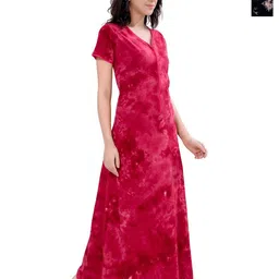 Piu Printed Maxi Nightdress-picture-28