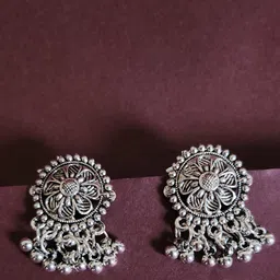 Piu Jewels Rhodium Plated & Beaded Jewellery Set image 4