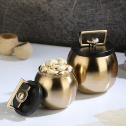 De Maison Decor  Darius Box set of 2 in Gold-image-55