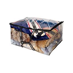 Stylista Transparent And Black Wardrobe Multi-Utility Water Resistant Core Organisers-picture-9
