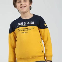 Monte Carlo Boys Mustard Printed Sweatshirt-picture-17