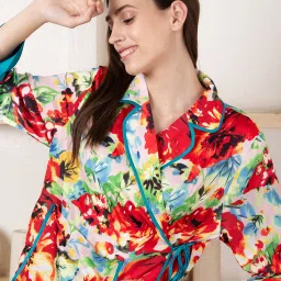 Dusk Attire Multicolor Mizori Co-ord Set image 4