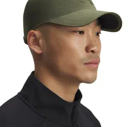 UNDER ARMOUR Green StealthForm Textured Uncrushable Cap - Small-picture-31