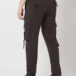 Spykar Grey Straight Fit Trackpants image 2