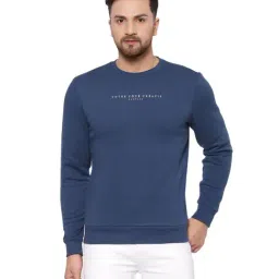 Red Tape Blue Regular Fit Sweatshirt-image-44