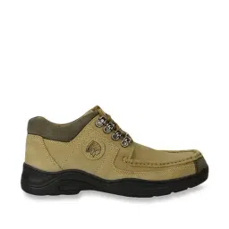 Red Chief Men's Camel Leather Casual Shoes-picture-19