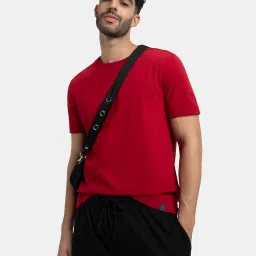 Jockey AM69 Men's Super Combed Cotton Round Neck Half Sleeve T-Shirt image 4