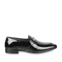 Mochi Men's Black Multi Casual Loafers-picture-39