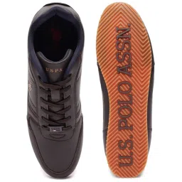 U.S. Polo Assn. Men's Brown Sneakers image 4