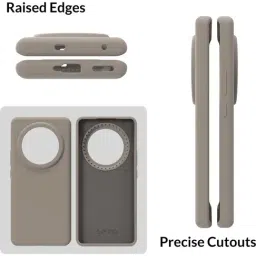 Sprig Back Cover for REALME 12 PRO PLUS (Brown) image 3