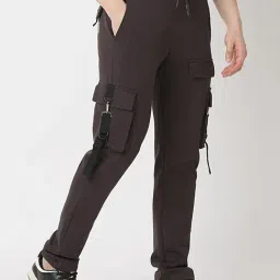 Spykar Grey Straight Fit Trackpants image 4