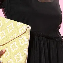 KASSUALLY Black Regular Fit Midi Dress image 4