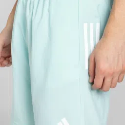 Adidas Turquoise Regular Fit Shorts image 4