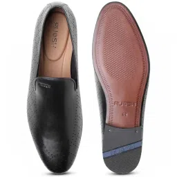 Ruosh Men's Finn Black Loafers image 4