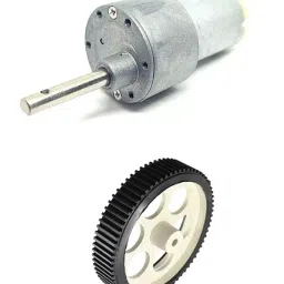 Invento 12v 10 Kg-cm 300 RPM Side Shaft High Torque Geared DC Motor-picture-39