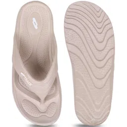 Trase Women's Beige Flip Flops image 4