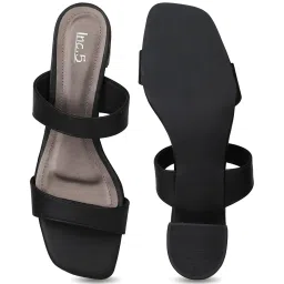 Inc.5 Women's Black Casual Sandals image 4