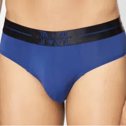 macroman m-series Macroman Blue Microfibre Regular Fit Briefs image 4