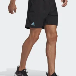Adidas Black Regular Fit Sports Shorts image 4