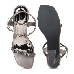 Inc.5 Women's Pewter Ankle Strap Sandals image 4