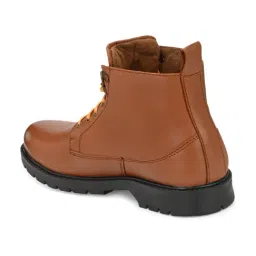 Shences Tan Derby Boots image 4