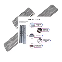 SCA Stainless Steel Door Sill Plate for Mahindra Tuv300 All Model (Pack of 4) image 3