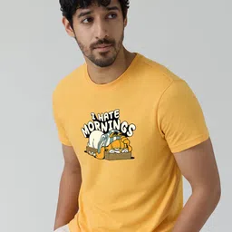 Jack Paris Men Graphic Printed Round Neck Cotton T-shirt-picture-18