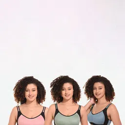 Kinza soft. Pack Of 3 Full Coverage Underwired Bras image 3