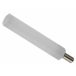 HIROSUGI Standoff M4xM4 Thread 20 mm Body Brass POM Male/Female 8 mm Stud, BS-420E (Pack of 10)-picture-15