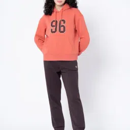 Mode by Red Tape Coral Printed Hoodie image 5