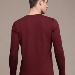 WROGN Solid Long Sleeves Slim Fit T-shirt image 3