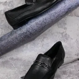 Cobblerz Men's Black Formal Loafers-picture-33