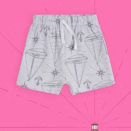 MINI KLUB Boys Pack Of 3 Printed Regular Fit Shorts image 1
