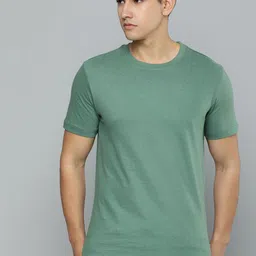 ether Men Solid Regular Fit T-shirt image 5