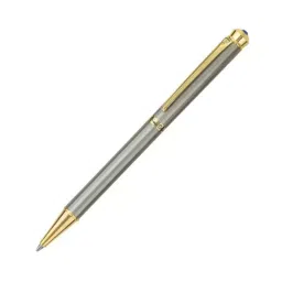 Pierre Cardin Tycoon Set Ball Pen with Card Holder Titanium Finish with Gold Trim, 8901765031631 image 2