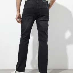 The Roadster Life Co. Men Bootcut Light Fade Stretchable Jeans image 3