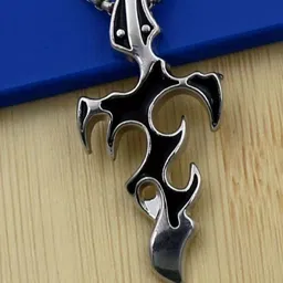 Crazy Fashion Unisex Silver-Plated Quirky Pendant-picture-18