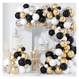 Bubble Trouble Balloons Arch Garland Decorations Kit for Happy Anniversary Balloons Decoration, Happy Birthday, Baby Shower Balloons Decoration, Happy New Year Decoration Items Set of 82 Pcs-picture-27