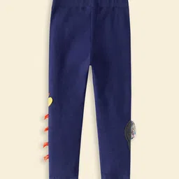 INCLUD Girls Elephant Applique Embroidered Ankle Length Leggings image 2