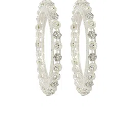 NMII 2 Pcs Beaded Details Bangles image 4