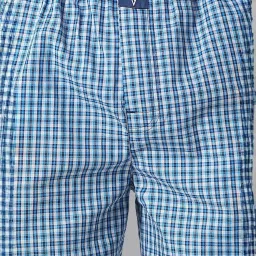 Van Heusen Multi Regular Fit Checks Shorts - Pack of 2 image 4