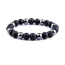 Divine souvenirs Unisex Crystals Beaded Elasticated Bracelet image 2