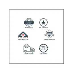 Candere by Kalyan Jewellers BIS Hallmark 14k Yellow Gold & Certified Diamond Ring image 4