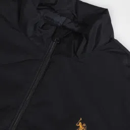 U.S. Polo Assn. Denim Co. Ink Blue Regular Fit Colour Block Jacket image 4