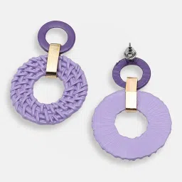 Sohi Gold Plated Party Designer Drop Earrings image 4