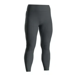 Kiprun by Decathlon Grey Plain Running Tights image 4