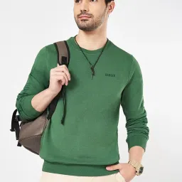 Urban Ranger By Pantaloons Green Regular Fit Sweatshirt image 4