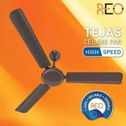 Reo By Havells Utasav ES Smoke Brown 1200 mm Ceiling Fan image 4
